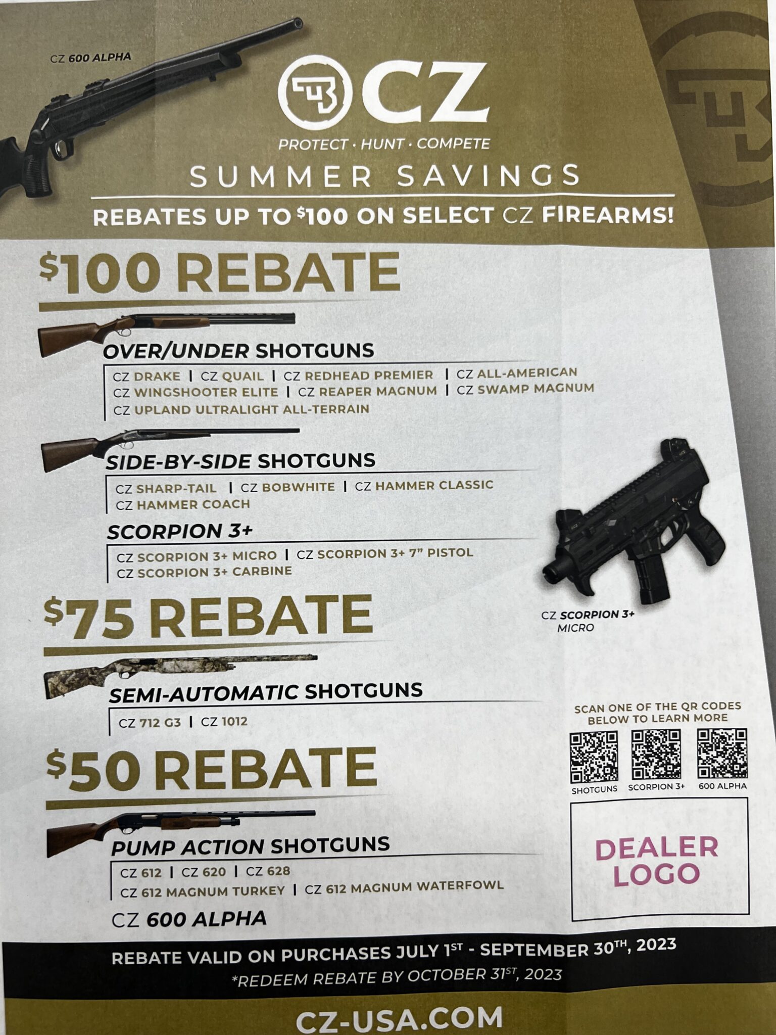 Current Gun Rebates Guns N Gear, Idaho Falls, ID