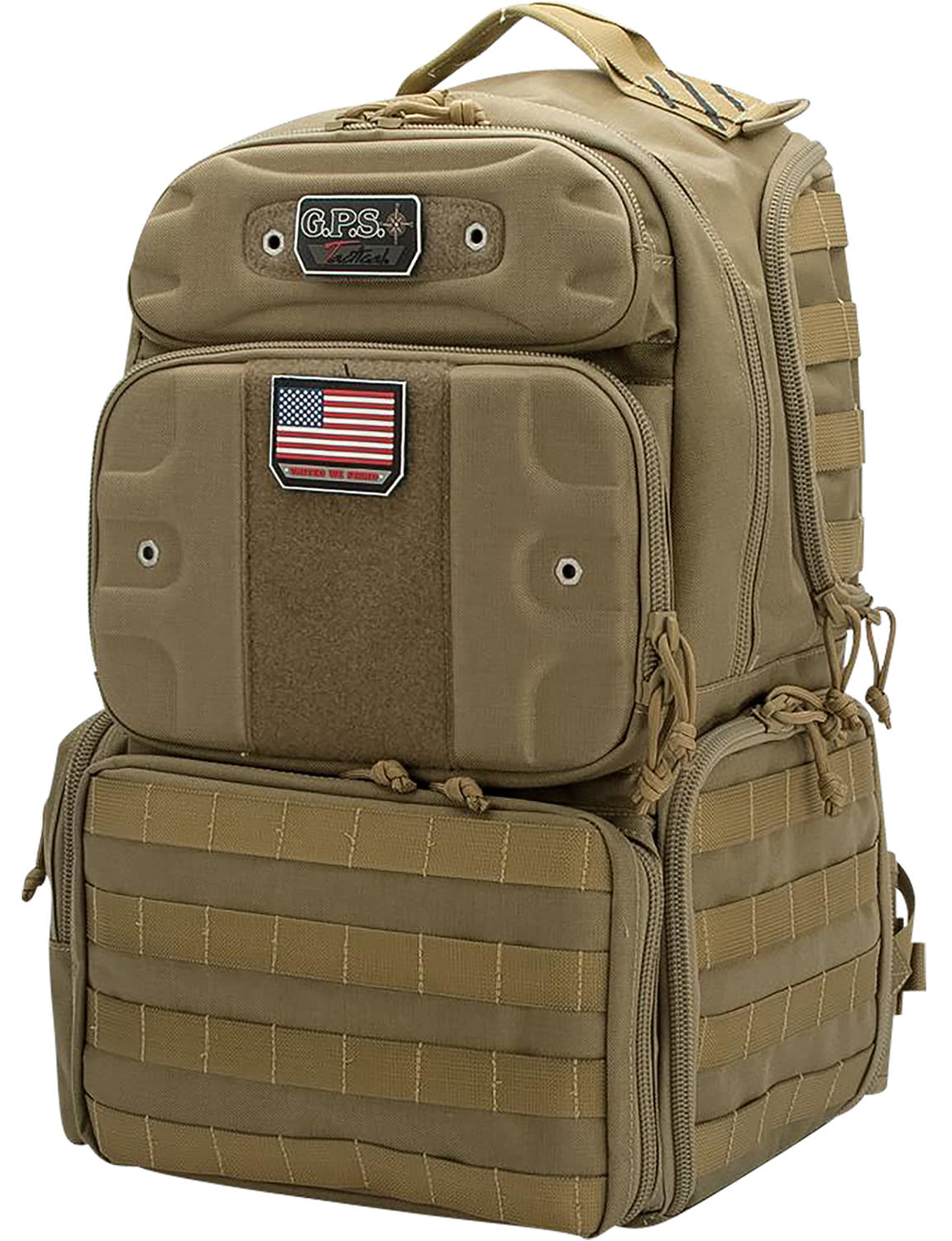 Tactical Range Backpack Gun Ammo Storage Bag 5 Pistol Case