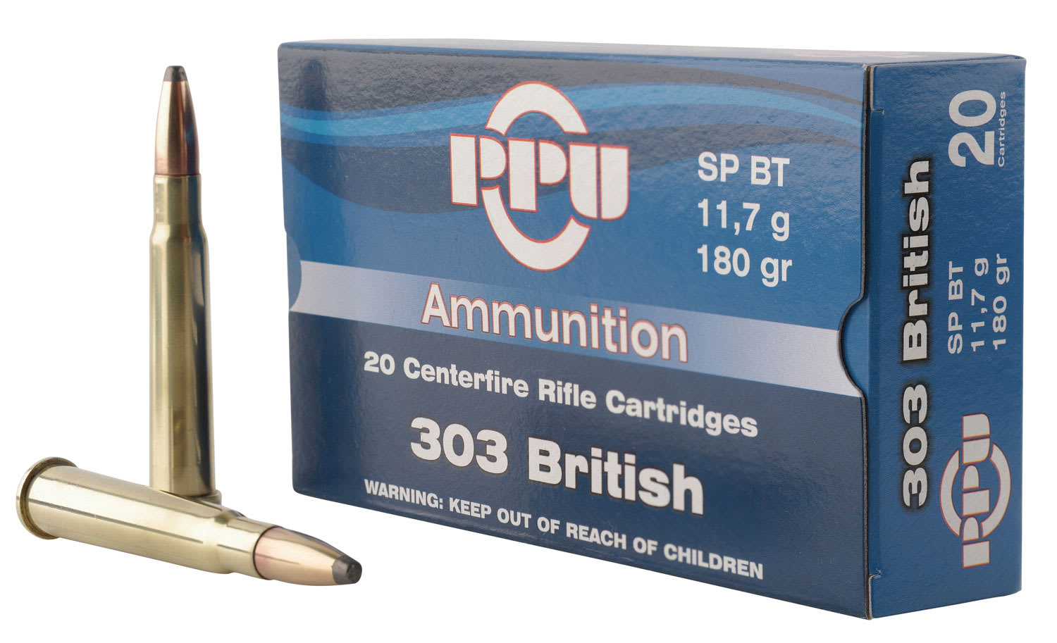 Ammunition: the .303 British caliber