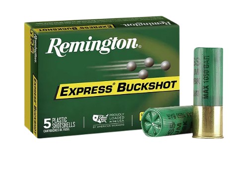 Remington 12ga 000 Buckshot S N Gear