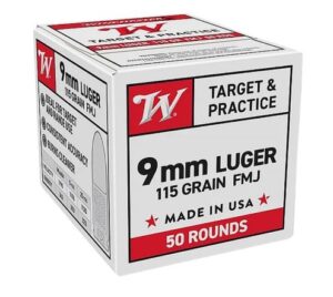 Winchester 9mmLuger 115gr FMJ