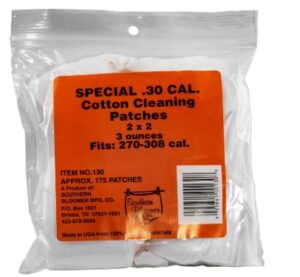 Cleaning Patches 30 Cal Cotton