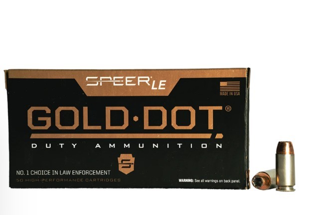 Speer: Gold Dot, .40 S&W