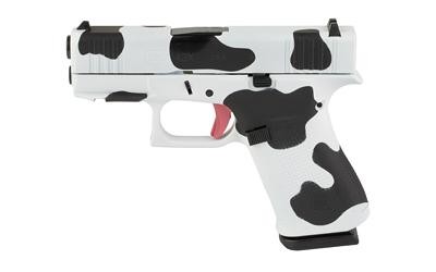 GLOCK 43X 9MM 10RD COW PRINT
