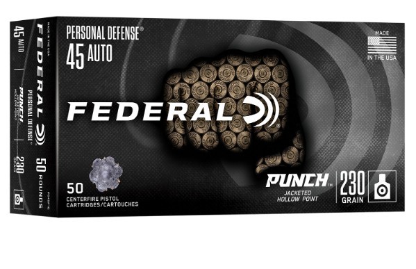 Federal Punch 45Auto JHP