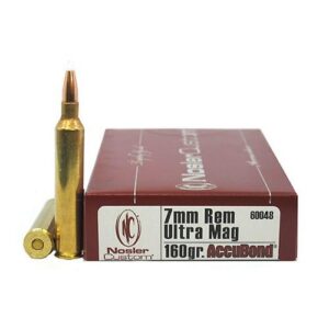 Trophy Grade 7mmRUM 160gr Nosler