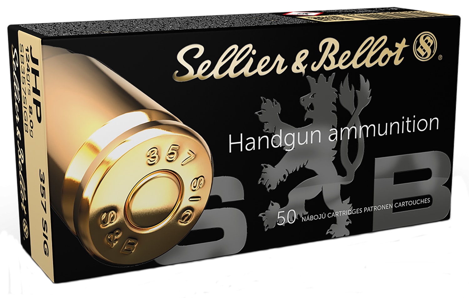 Handgun 357Sig 124gr JHP