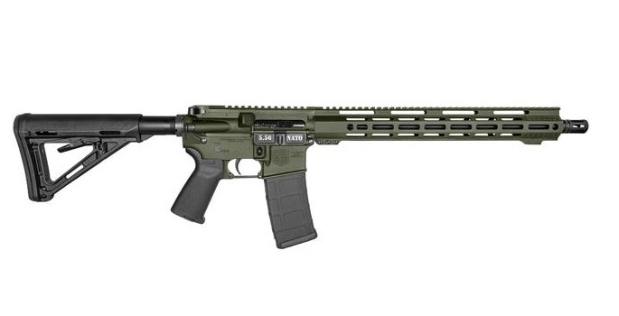 DB15 5.56MM 16" ODG 15" MLOK