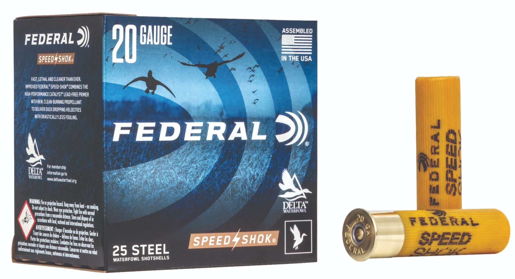 Federal SpeedShok Lead Free 20GA